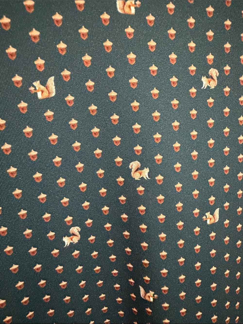 Rhoback Hunter Green Polo with Fall Print - Picture 8 of 8